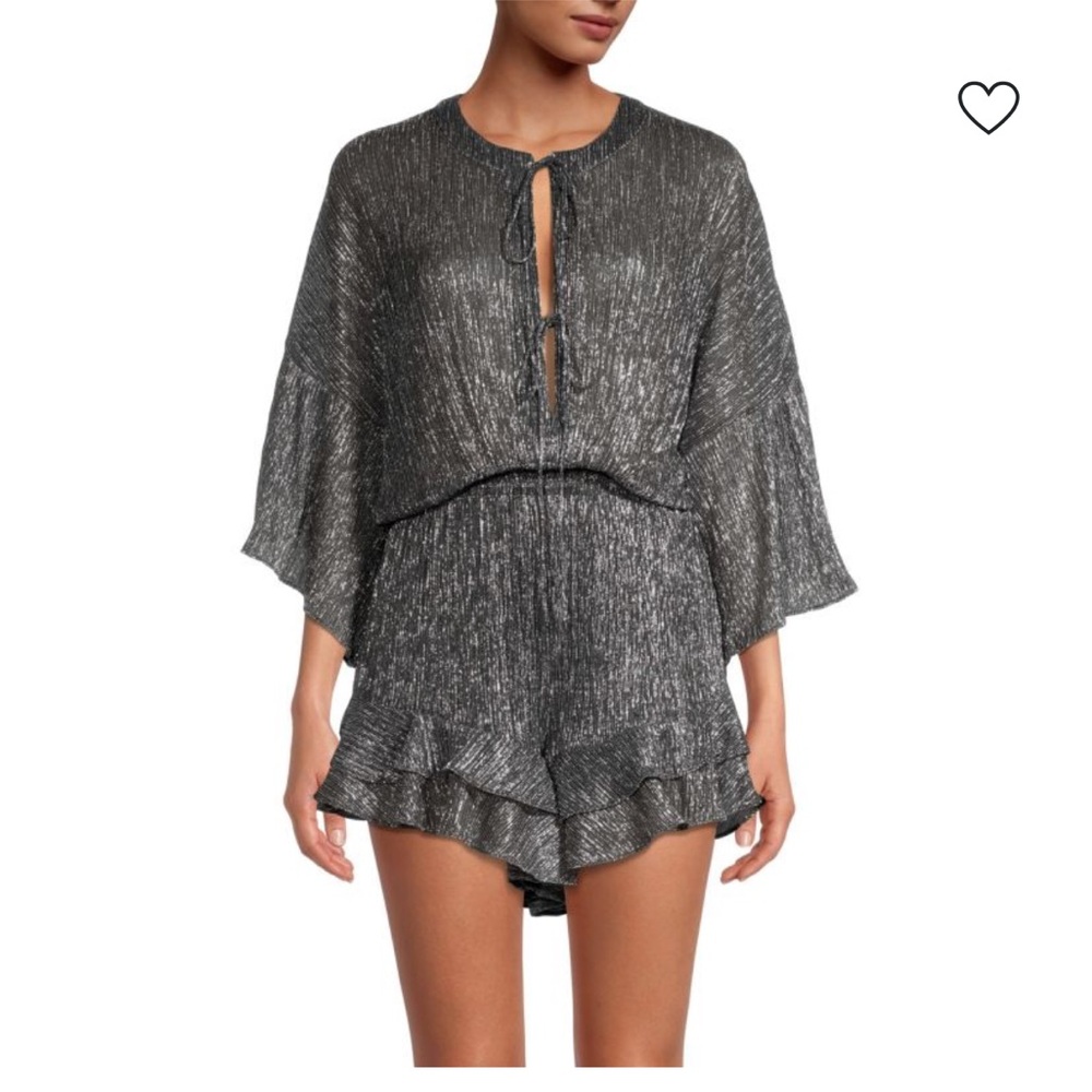 Metallic Romper - Picture 2 of 16